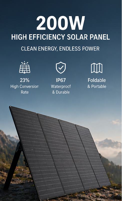 2600W Solar Generator Pro – 2048Wh LiFePO4 Power Station