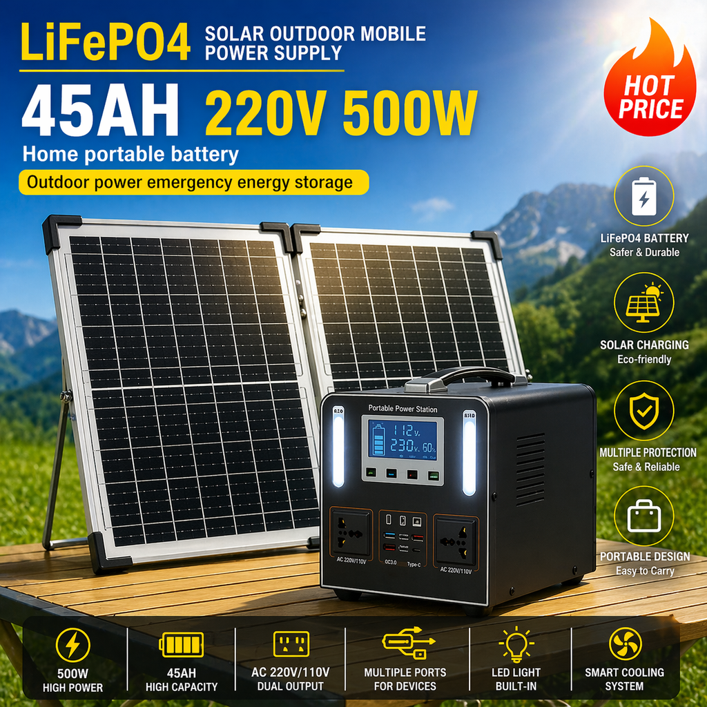 PowerCore™ Mini 500 – Portable Energy Station